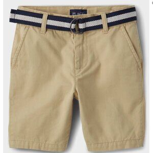 NWT Children's Place Boys Belted Chino Shorts Size 8